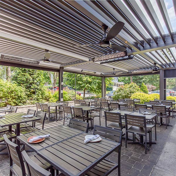 restaurant patio cover - Southern Table Kitchen, Pleasantville, New York