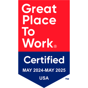 Great place to work badge 2024-2025